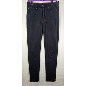Judy Blue Jeans Womens 9/29 Navy High Waist Skinny Stretch JB88791C Garment Dyed